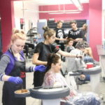 Technikum Bio-Cosmetics-Studio, Technik Usług Fryzjerskich, zajęcia praktyczne - koloryzacja i pielęgnacja włosów